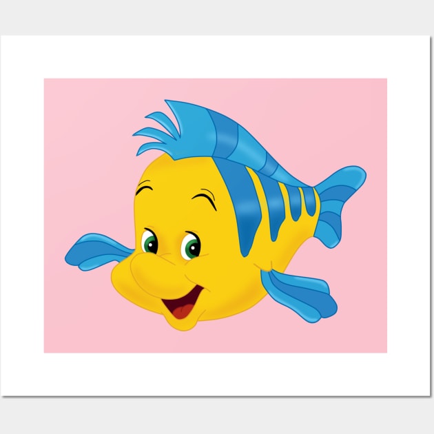 Flounder Wall Art by Megan Olivia